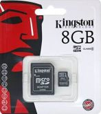 Cartão de Memória Micro SDHC 8GB - Kingston (Original)