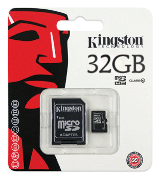 Cartão de Memória Micro SDHC 32GB - Kingston (Original)